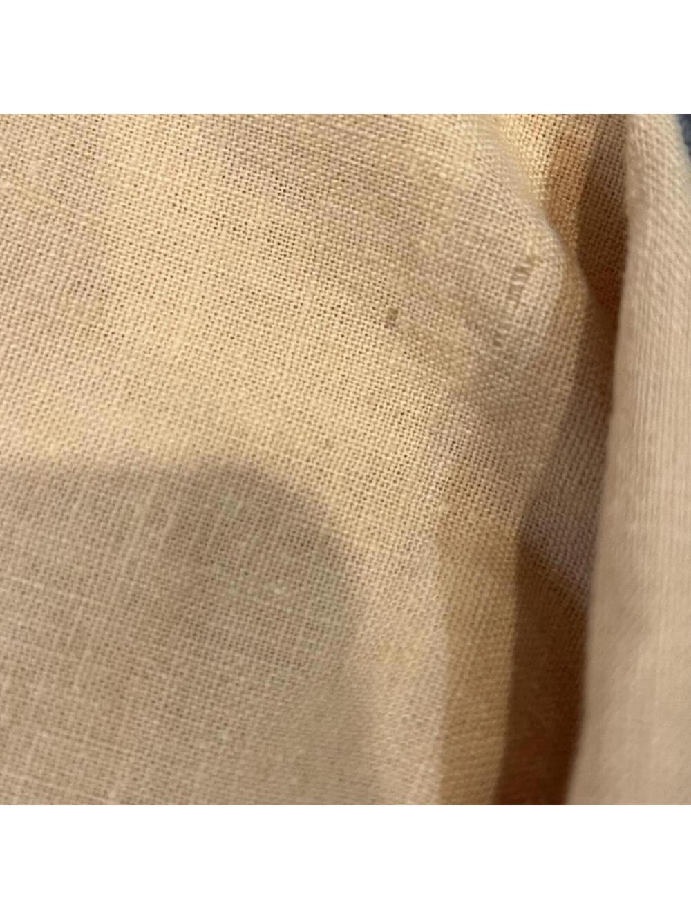 Vintage Butter Yellow Linen Blend Minimal Jacket - Picture 8 of 8
